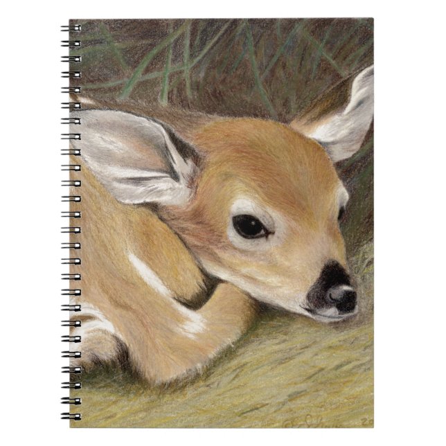 Spring Fawn Notizblock (Vorderseite)