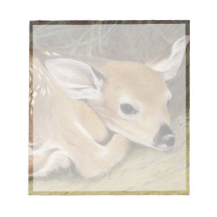 Spring Fawn Notizblock