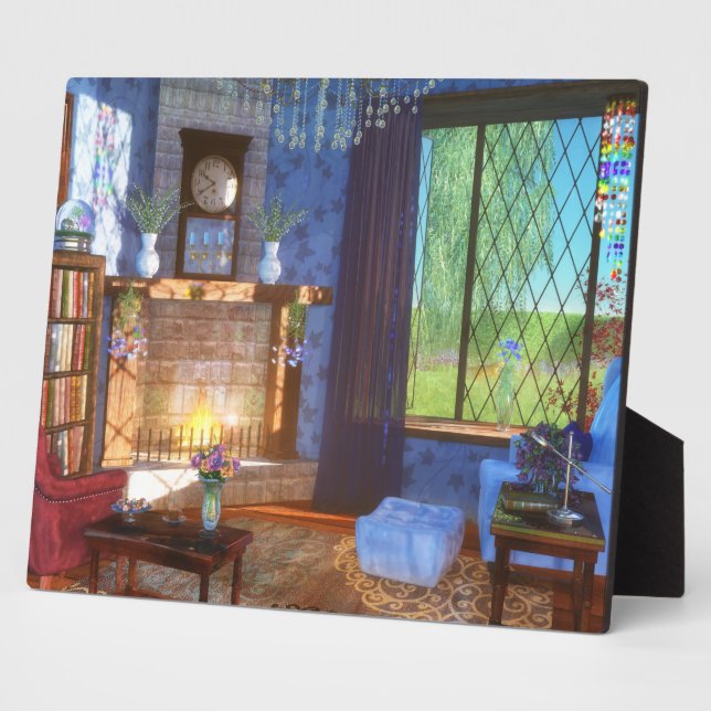 Spring Felicity Plaque Fotoplatte (Seite)