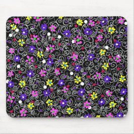 Spring Floral Art Mousepad