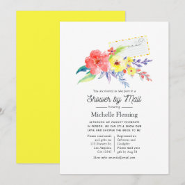 Spring Floral Brautparty by Mail Einladung