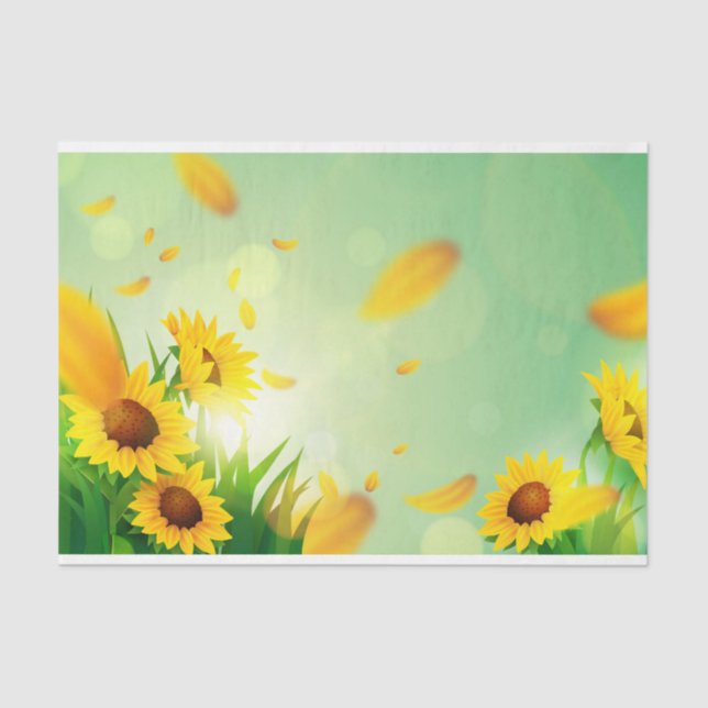 Spring Floral Design Series 7 Seidenpapier (Vorderseite)