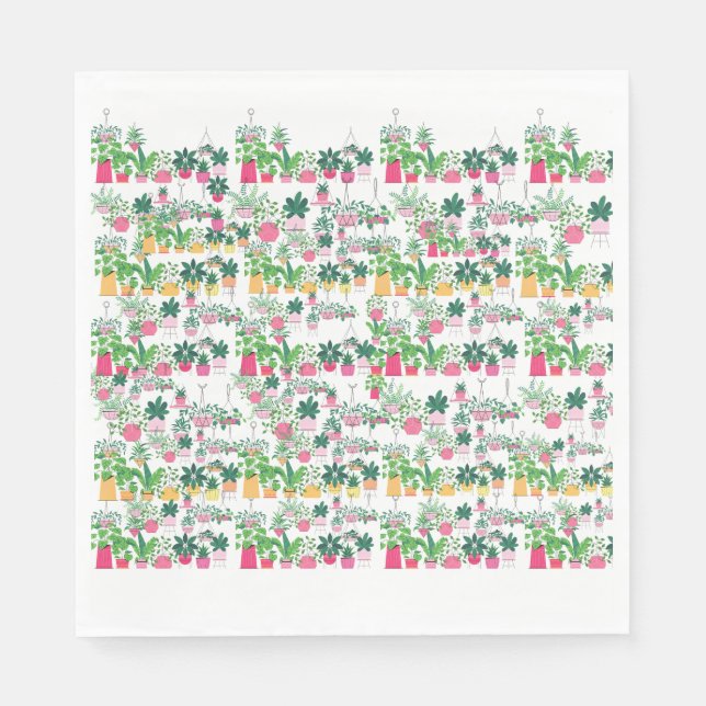 Spring Floral Napkins Serviette (Vorderseite)