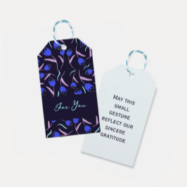 Spring Floral Pattern  Geschenkanhänger