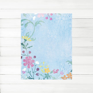 Spring Floral Scrapbook