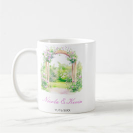 Spring Floral Wedding Arch Kaffeetasse