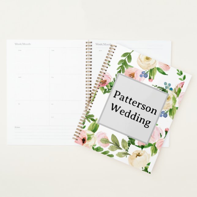 Spring Floral Wedding Planner Planer (Anzeige)