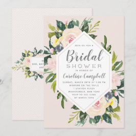 Spring Florals Blush | Einladung zur Brautdusche