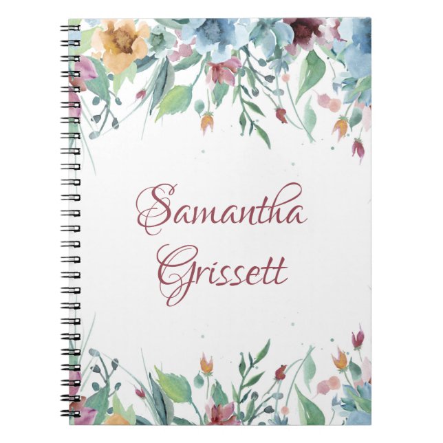Spring Florals Notizblock (Vorderseite)