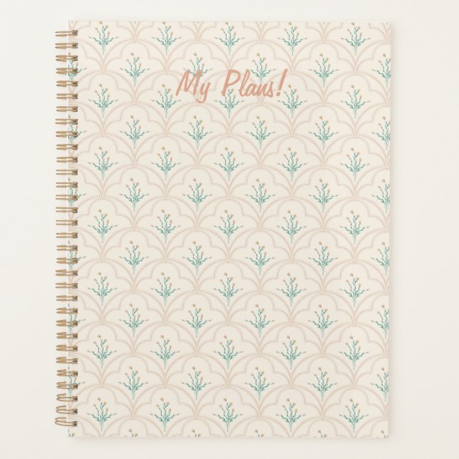 Spring flower pattern Planner (Devant)