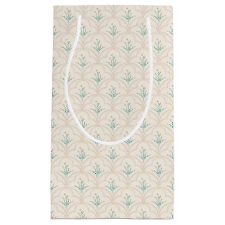 Spring flower pattern small gift bag kleine geschenktüte