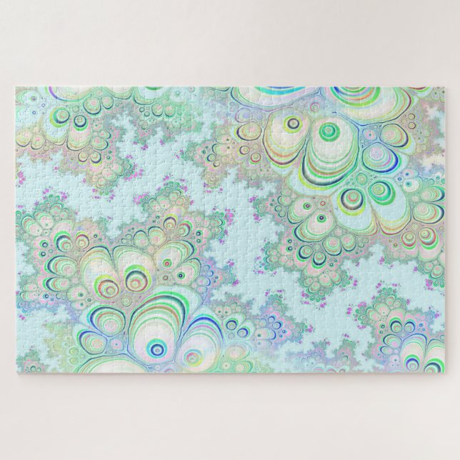 Spring Flowers Fraktal Puzzle (Horizontal)