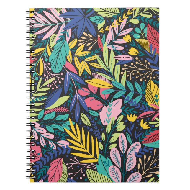 Spring Flowers Notebook Notizblock (Vorderseite)