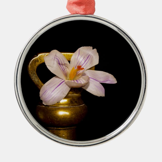 Spring Flowers Ornament Aus Metall (Vorne)