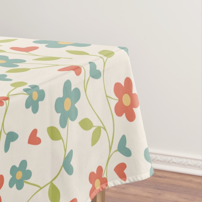 Spring Flowers Tablecloth Tischdecke (Beispiel)
