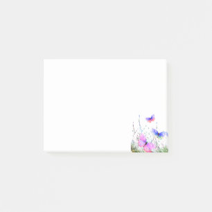 Spring Flying Butterflies Post-it® Notes Post-it Klebezettel