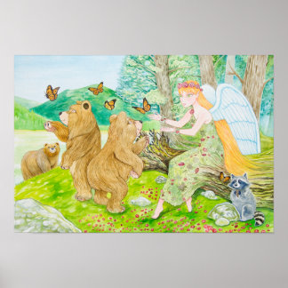 « Spring Forêts » Poster