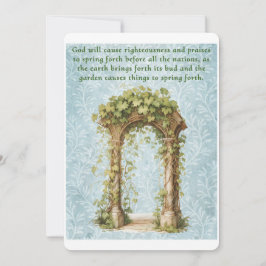 Spring Forth Feiertagskarte