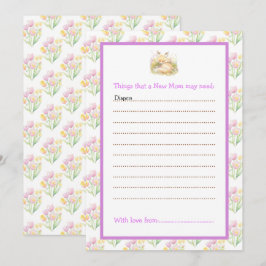 Spring Fox Baby Dusche Einladung