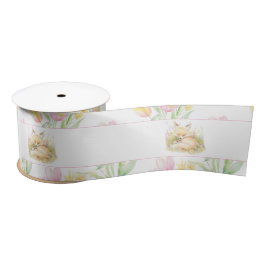 Spring Fox Baby Dusche Satinband