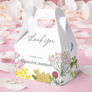 Spring Garden Blume Brautparty Vielen Dank Geschenkschachtel