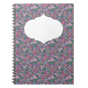 Spring Garden Mother's Day Poppies japanische Fans Notizblock