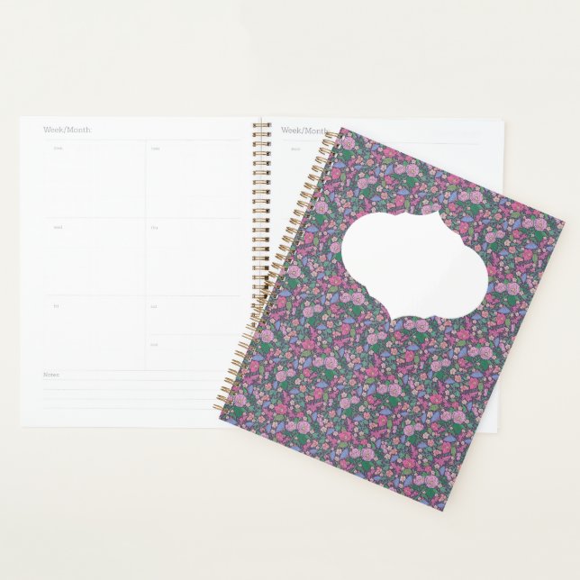 Spring Garden Mother's Day Poppies japanische Fans Planer (Anzeige)
