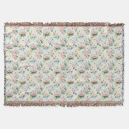 spring garden pastel florals decke