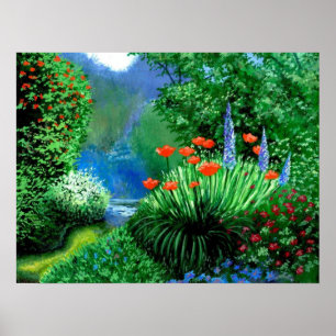 Spring Garden Posters Poster
