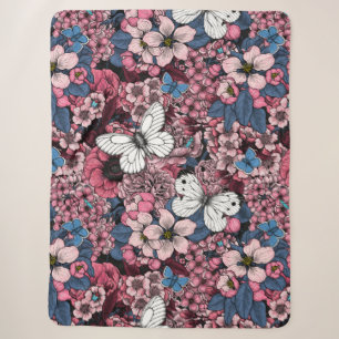 Spring garden sherpadecke