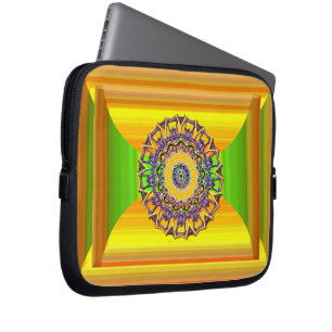 Spring Gem Mandala Laptopschutzhülle