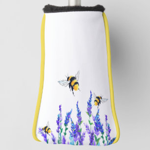 Spring Golf Head Cover Blume und Bienen Headcover