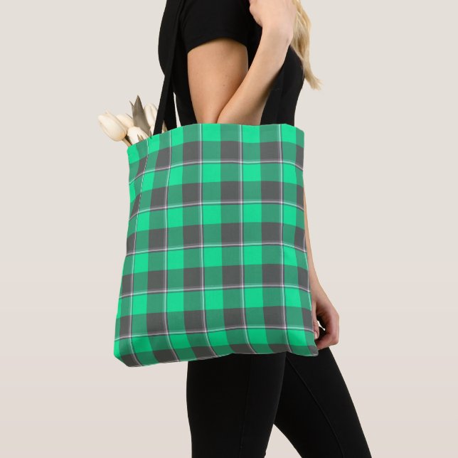 Spring Green and Finlandia Plaid Tasche (Von Nahem)
