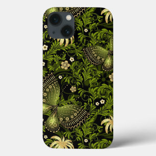 Spring Green-gold Pattern Case-Mate iPhone Hülle