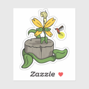 Spring Greet Summer Contour Sticker