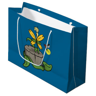 Spring Greet Summer Gift Bag Große Geschenktüte