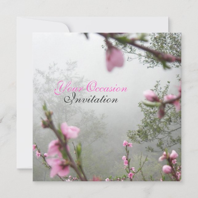 Spring Harmony All-Occasion Custom lädt ein Einladung (Vorderseite)