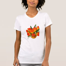 Spring Harmony – Orange & Yellow Tulips T-Shirt