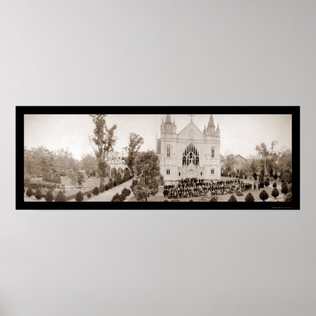 Spring Hill Uni Foto 1918 Poster (Vorne)