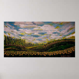 SPRING HILLS GICLEE DRUCKEN POSTER