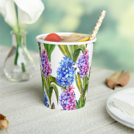 Spring Hyacinth Pappbecher