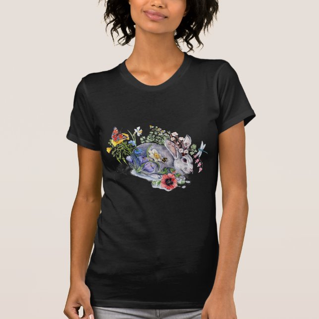 Spring Jackalope T-Shirt (Vorderseite)