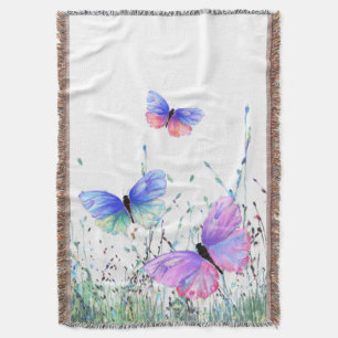 Spring Joy - farbenfrohe Schmetterlinge fliegen in Decke