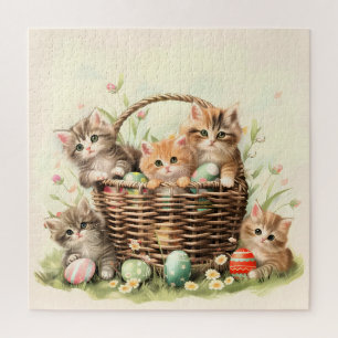 Spring Kitten Oaster Basket