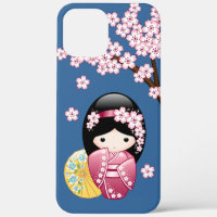 Spring Kokeshi Doll - Niedliches japanisches Geish