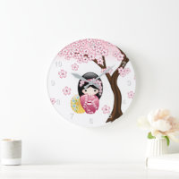 Spring Kokeshi Doll - Niedliches japanisches Geish
