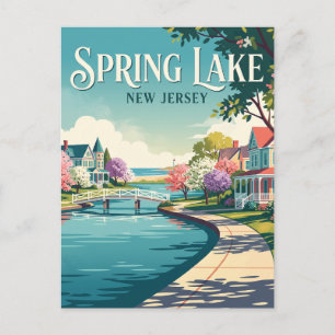 Spring Lake, New Jersey Postkarte