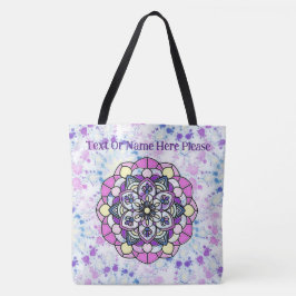 Spring Mandala All-Over-Print-Tasche, Schulter-Tas Tasche