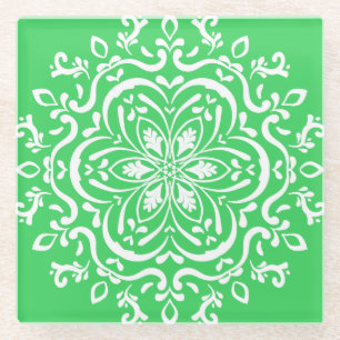 Spring Mandala Glasuntersetzer