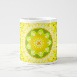 Spring Mandala Jumbo-Tasse